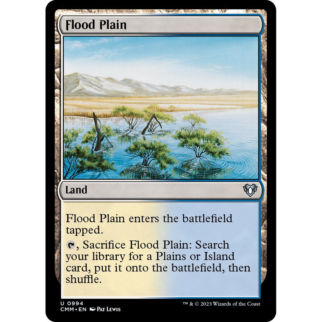 Flood Plain (CMM-994) - Commander Masters