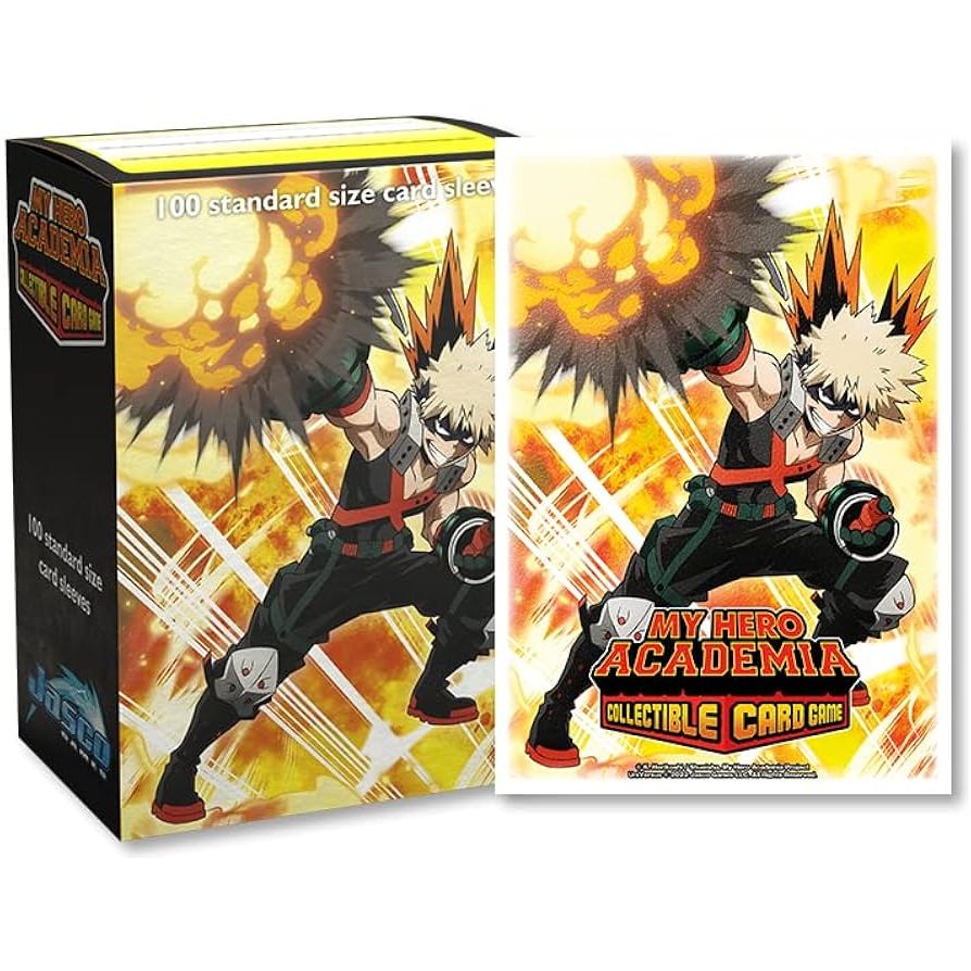 Dragon Shield 100ct Matte Sleeves: My Hero Academia - Bakugo Explode