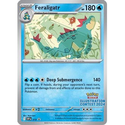 Feraligatr - 213 213 - SV Scarlet & Violet Promo Cards
