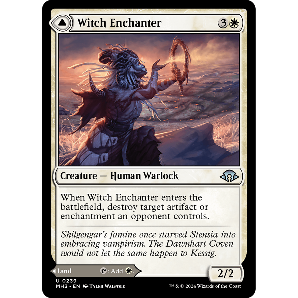 Witch Enchanter // Witch-Blessed Meadow (MH3-239) - Modern Horizons 3 Foil