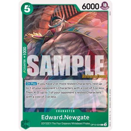 Edward.Newgate (OP10-024) - Royal Blood Release Event Cards