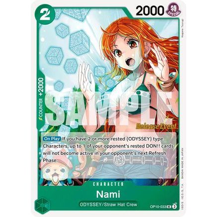 Nami (033) (OP10-033) - Royal Blood Release Event Cards