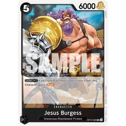 Jesus Burgess (OP10-085) - Royal Blood Release Event Cards