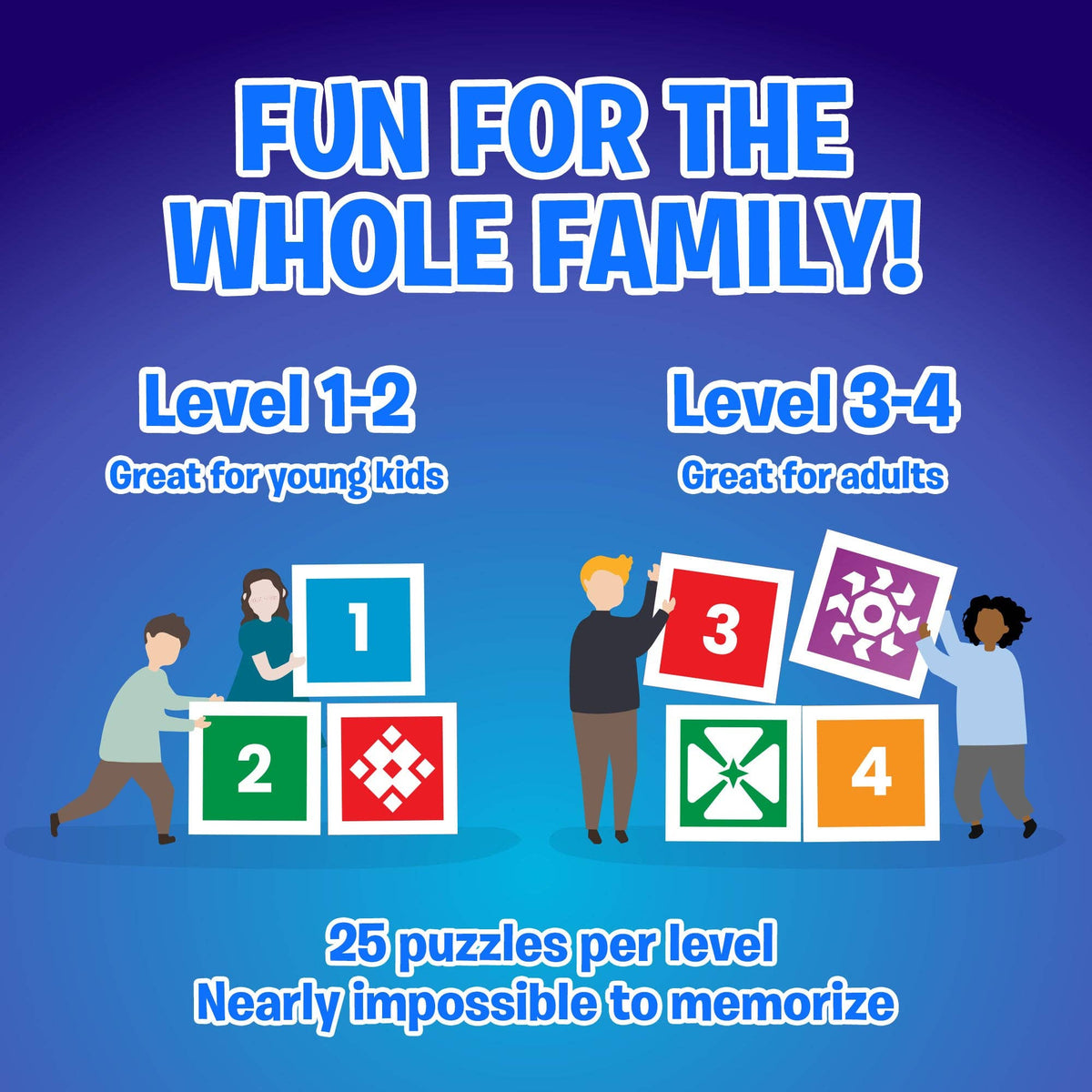 The Uzzle - Fast-Paced Pattern Puzzle Game – Family Fun: 1 Uzzle Game