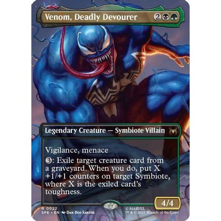 Venom, Deadly Devourer (Borderless) (SPE-022) - Marvel's Spider-Man: Eternal-Legal
