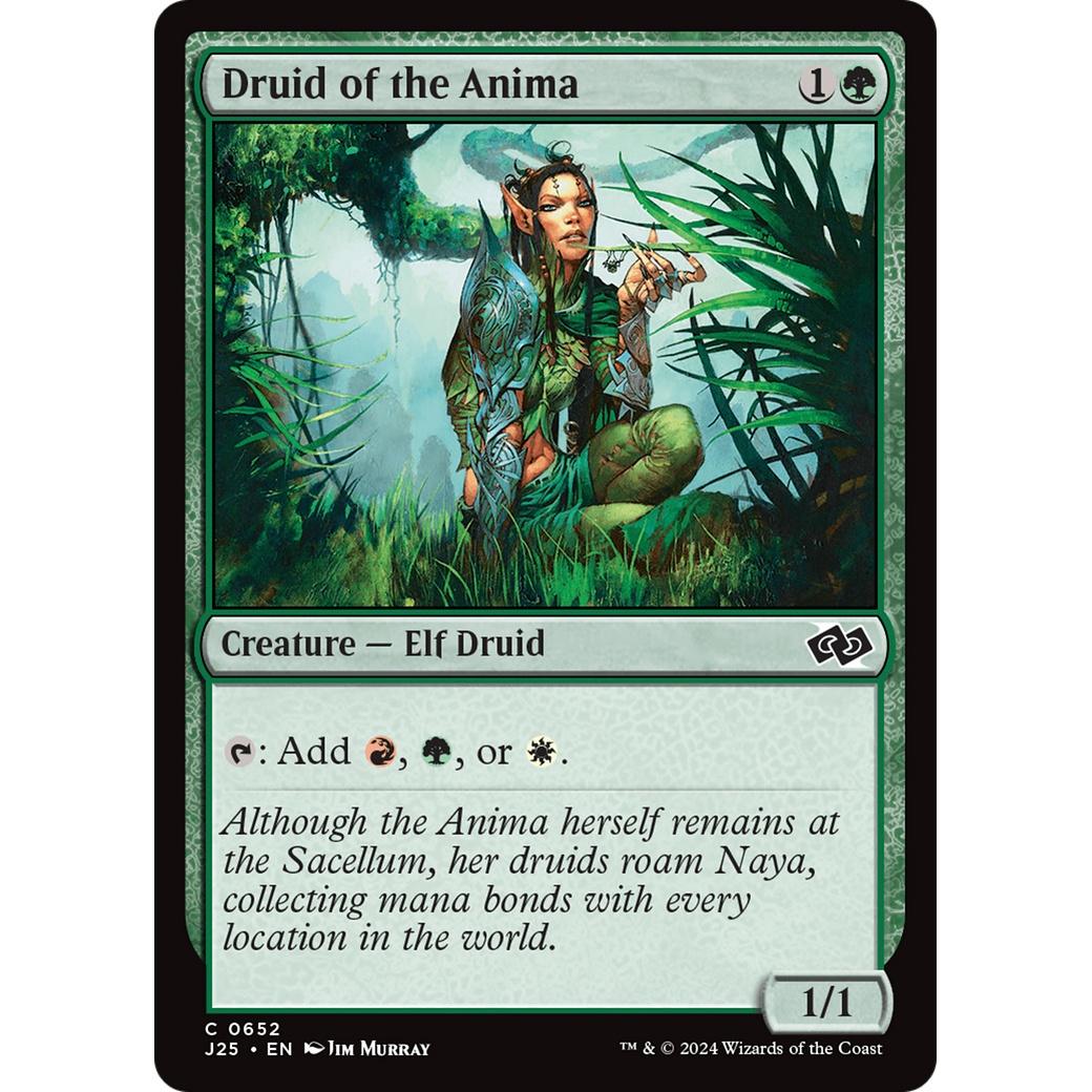 Druid of the Anima (J25-652) - Foundations Jumpstart