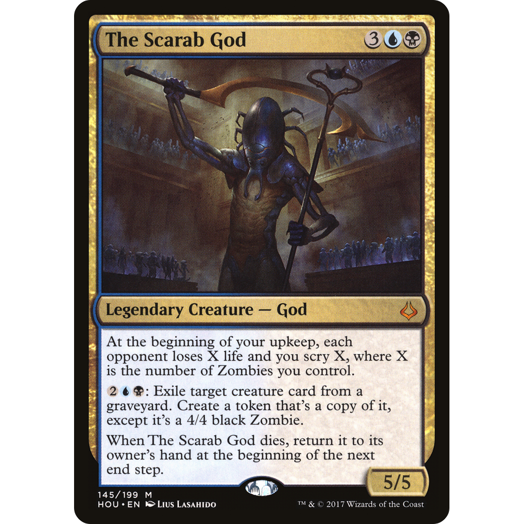 The Scarab God (HOU-145) - Hour of Devastation Foil