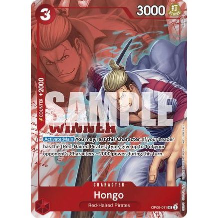 Hongo (Winner Pack 2025 Vol. 2) (OP09-011) - One Piece Promotion Cards Foil