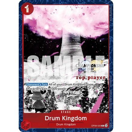 Drum Kingdom (Championship 2024 Top Player Pack Vol. 2) (OP08-020) - One Piece Promotion Cards