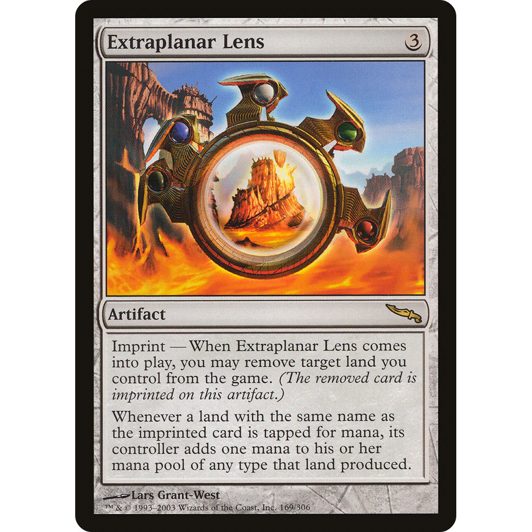 Extraplanar Lens (MRD-169) - Mirrodin Foil