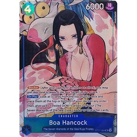 Boa Hancock (Illustration Box Vol.1) (ST17-004) - One Piece Promotion Cards Foil