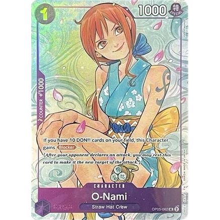 O-Nami (Illustration Box Vol.1) (OP05-062) - One Piece Promotion Cards Foil