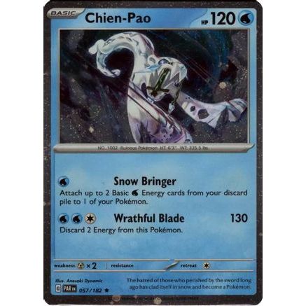 Chien-Pao - 057/182 (Cosmos Holo) 57 - Miscellaneous Cards & Products Holofoil
