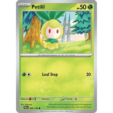 Petilil 6 - SV09 Journey Together Reverse Holofoil
