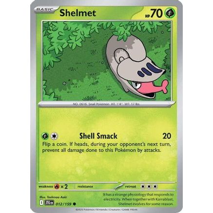 Shelmet 12 - SV09 Journey Together Reverse Holofoil