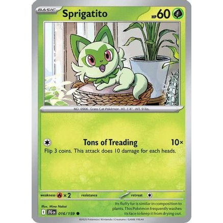 Sprigatito 16 - SV09 Journey Together