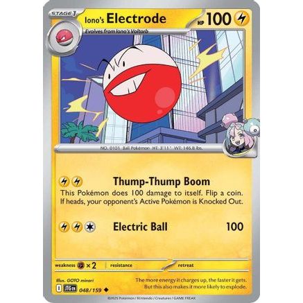 Iono's Electrode 48 - SV09 Journey Together