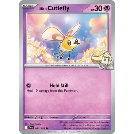 Lillie's Cutiefly 66 - SV09 Journey Together Reverse Holofoil