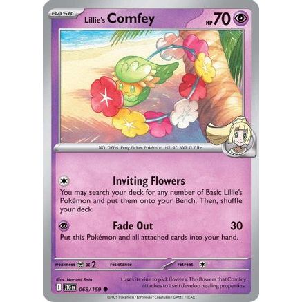 Lillie's Comfey 68 - SV09 Journey Together Reverse Holofoil
