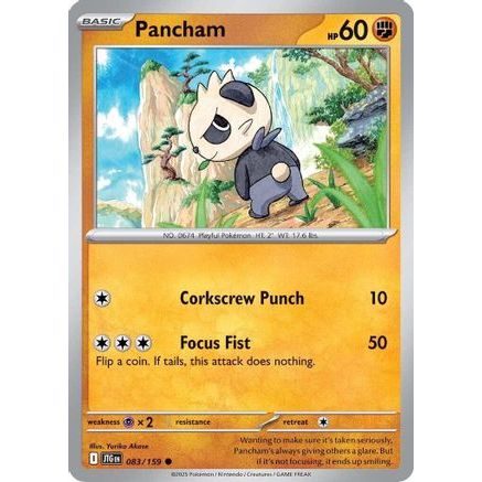 Pancham 83 - SV09 Journey Together Reverse Holofoil