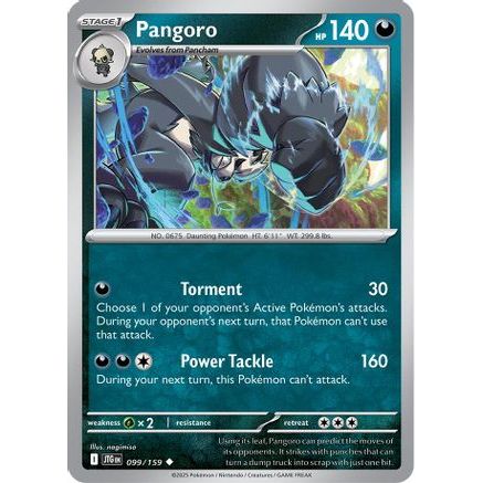 Pangoro 99 - SV09 Journey Together Reverse Holofoil