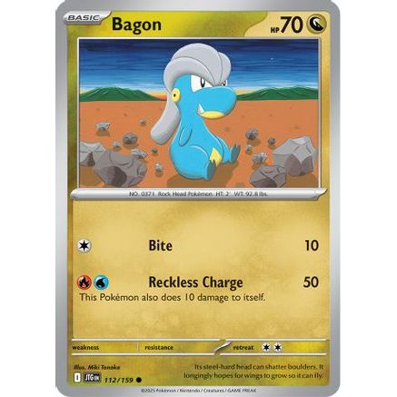 Bagon 112 - SV09 Journey Together Reverse Holofoil