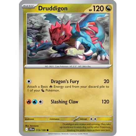 Druddigon 115 - SV09 Journey Together