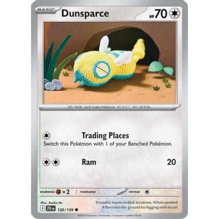 Dunsparce 120 - SV09 Journey Together Reverse Holofoil