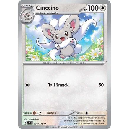 Cinccino 126 - SV09 Journey Together