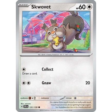 Skwovet 131 - SV09 Journey Together Reverse Holofoil