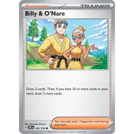 Billy & O'Nare 142 - SV09 Journey Together