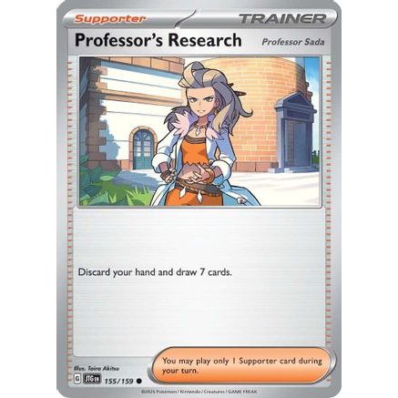 Professor's Research 155 - SV09 Journey Together Reverse Holofoil