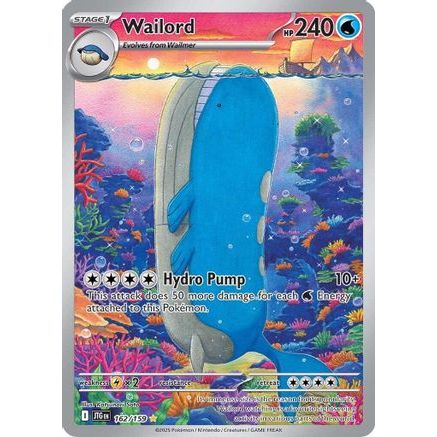 Wailord - 162/159 162 - SV09 Journey Together Holofoil