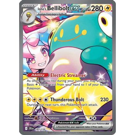 Iono's Bellibolt ex - 183/159 183 - SV09 Journey Together Holofoil