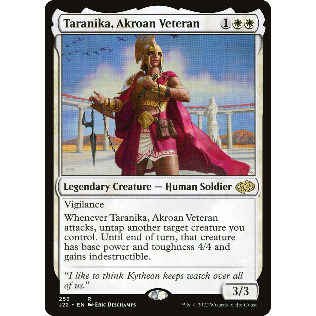 Taranika, Akroan Veteran (J22-253) - Jumpstart 2022