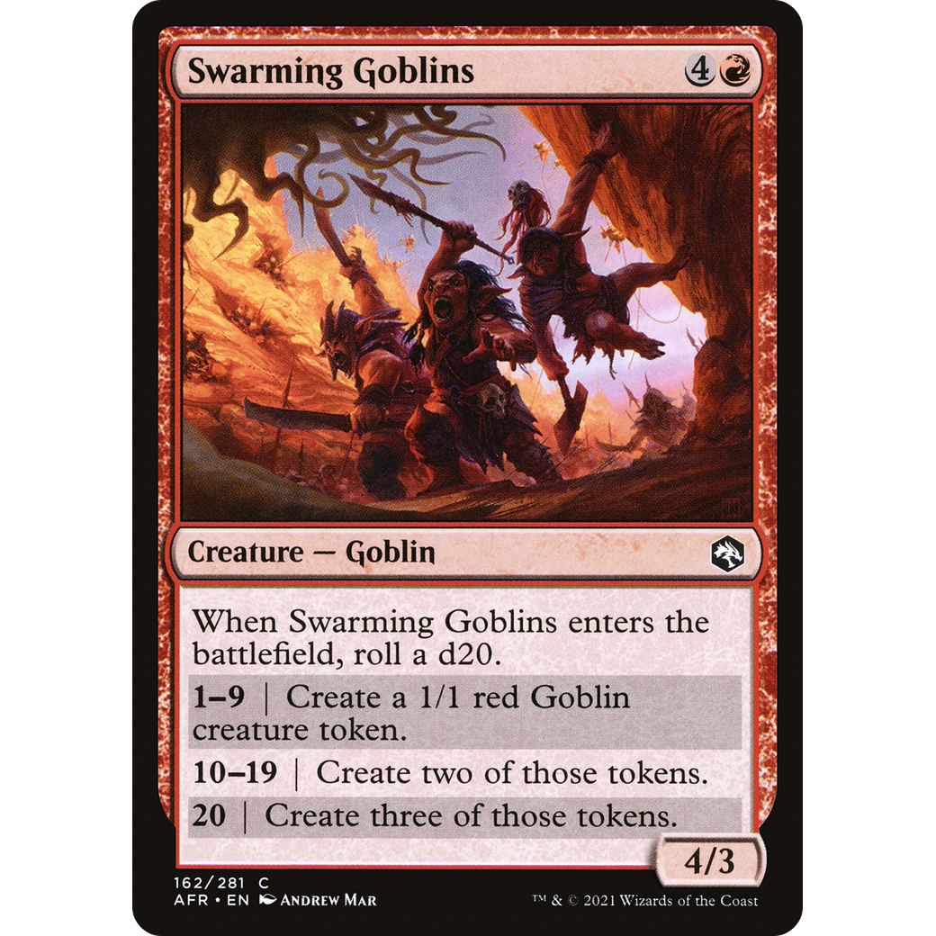 Swarming Goblins (AFR-162) - Adventures in the Forgotten Realms