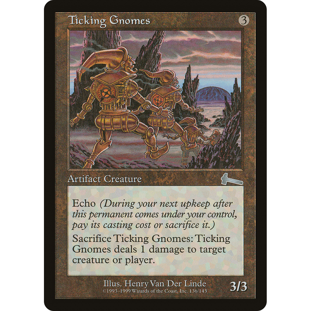 Ticking Gnomes (ULG-136) - Urza's Legacy Foil