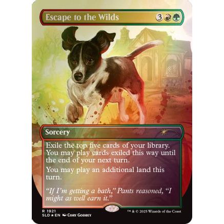 Escape to the Wilds (1921) (Rainbow Foil) (SLD-1921) - Secret Lair Drop Series Foil