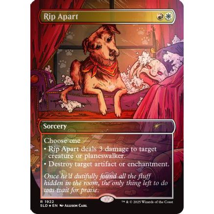 Rip Apart (1922) (Rainbow Foil) (SLD-1922) - Secret Lair Drop Series Foil