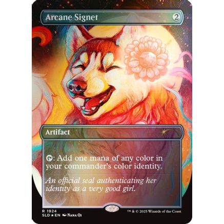 Arcane Signet (1924) (Rainbow Foil) (SLD-1924) - Secret Lair Drop Series Foil