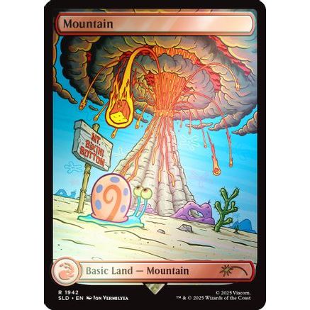 Mountain (1942) (Rainbow Foil) (SLD-1942) - Secret Lair Drop Series Foil