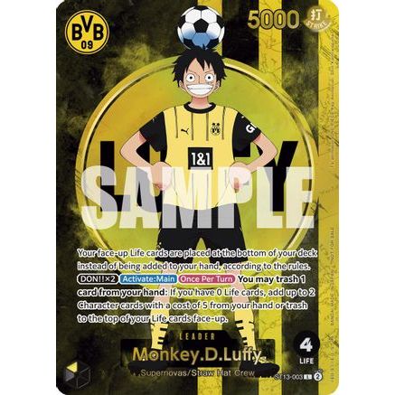 Monkey.D.Luffy (BVB x One Piece Campaign) (ST13-003) - One Piece Promotion Cards Foil