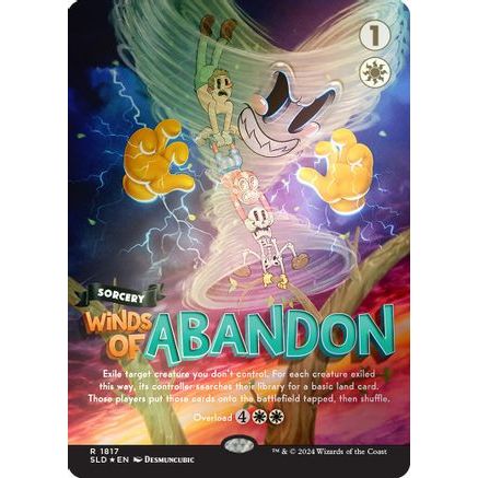 Winds of Abandon (Rainbow Foil) (SLD-1817) - Secret Lair Drop Series Foil