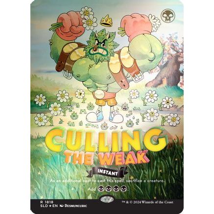 Culling the Weak (Rainbow Foil) (SLD-1818) - Secret Lair Drop Series Foil