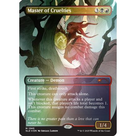 Master of Cruelties (Rainbow Foil) (SLD-1565) - Secret Lair Drop Series Foil
