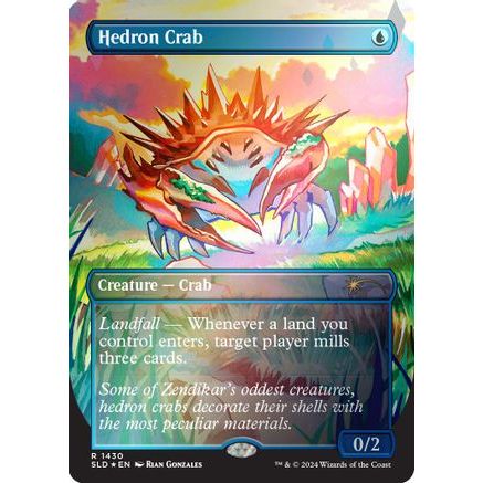 Hedron Crab (Rainbow Foil) (SLD-1430) - Secret Lair Drop Series Foil