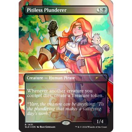Pitiless Plunderer (Rainbow Foil) (SLD-1431) - Secret Lair Drop Series Foil