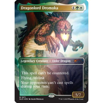 Dragonlord Dromoka (Rainbow Foil) (SLD-1971) - Secret Lair Drop Series Foil