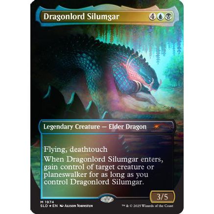 Dragonlord Silumgar (Rainbow Foil) (SLD-1974) - Secret Lair Drop Series Foil