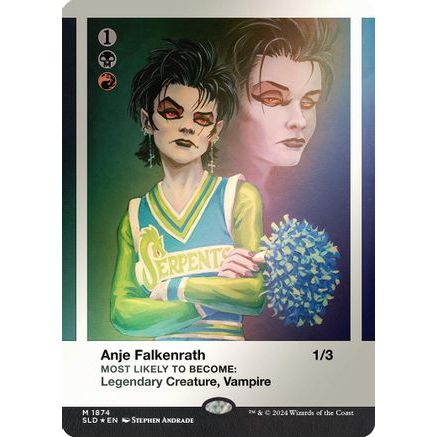 Anje Falkenrath (Rainbow Foil) (SLD-1874) - Secret Lair Drop Series Foil